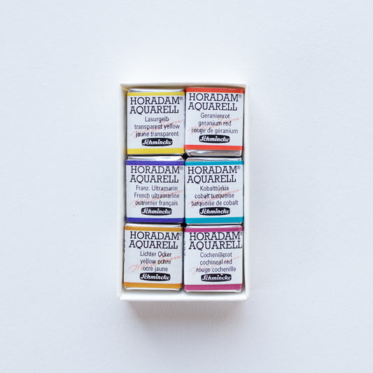 Schmincke Horadam Set Matchbox 6x half pan