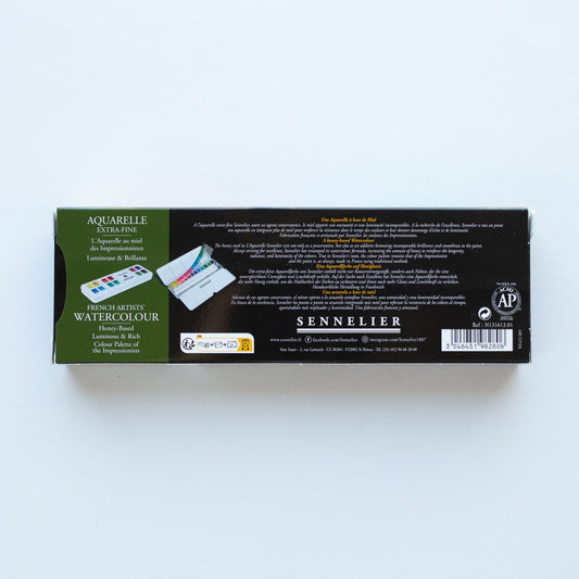 Sennelier l'Aquarelle set 12 Granulated