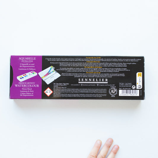 Sennelier l'Aquarelle set 12 Bright