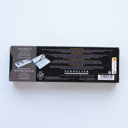 Sennelier l'Aquarelle set 12 Neutral