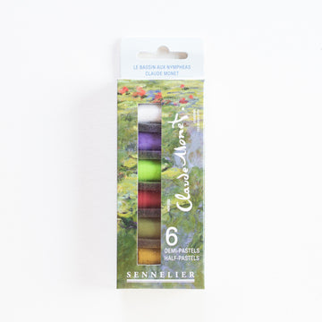 Sennelier soft pastels 'A l'écu' set 6 half pastel Claude Monet