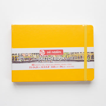 Talens Schetsboek Goudgeel 21x14.8 cm 140g