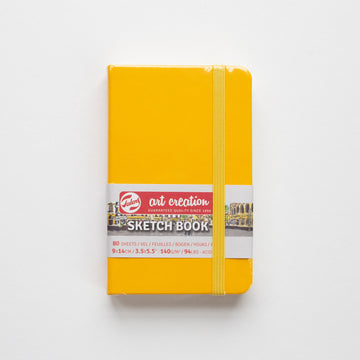 Talens Schetsboek Goudgeel 9x14 cm 140g
