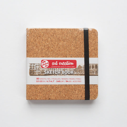 Talens Schetsboek Kurk 12x12 cm, 140g