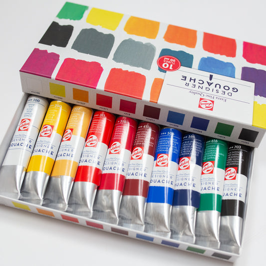 Talens gouache set 10x20ml