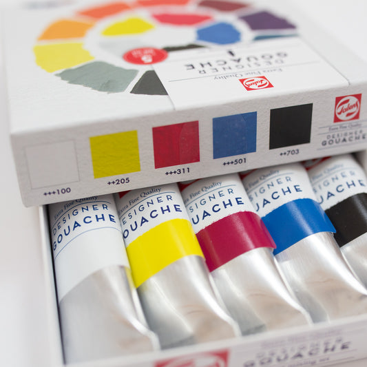 Talens Gouache set 5x20ml