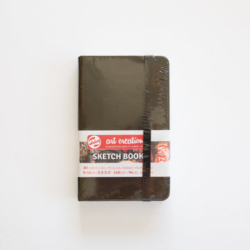 Talens Schetsboek Zwart 9x14cm 140g