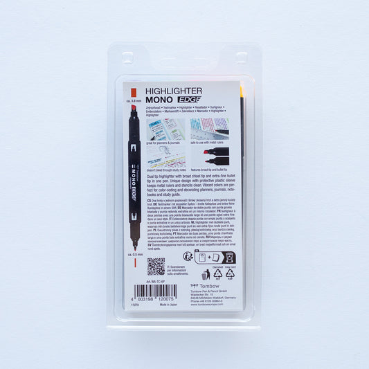 Tombow Highlighter Mono Edge Set van 6
