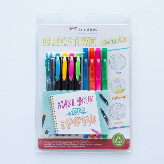 Tombow Creative Study Kit Make Your Notes Pop