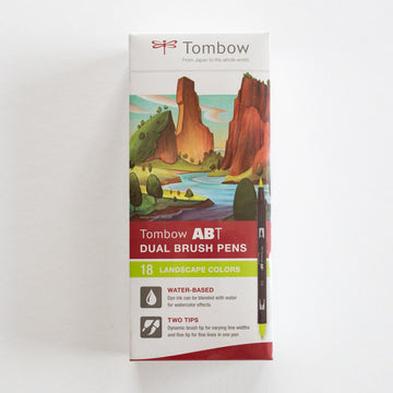 Tombow Dual Brush ABT set 18 Landscape
