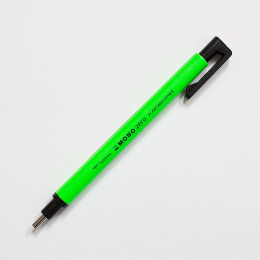 Tombow MONO Zero round tip neon green