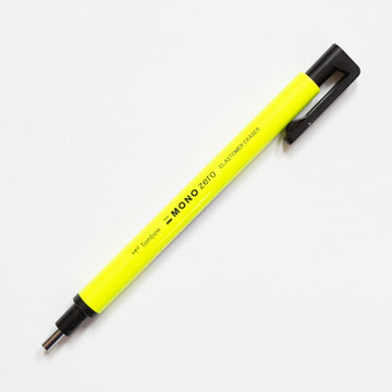 Tombow MONO Zero round tip neon yellow