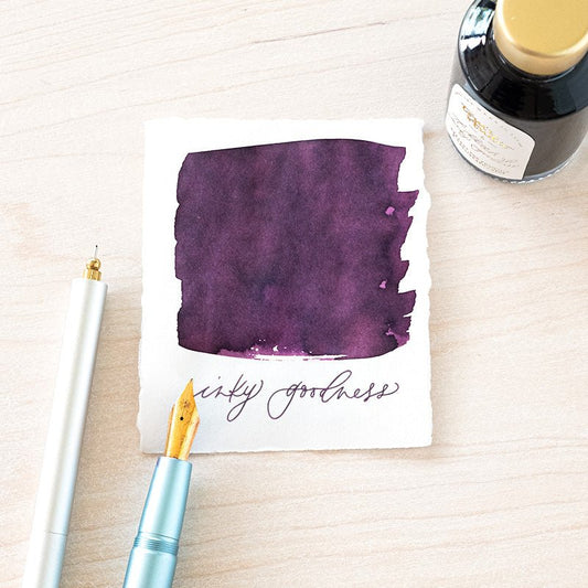 Tom's Studio Fountain Pen Ink Damson