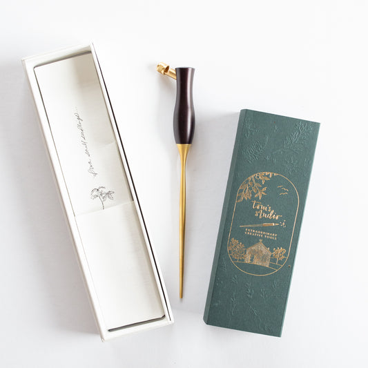Tom's Studio Bloom Calligraphy Pen Oblique Mulberry
