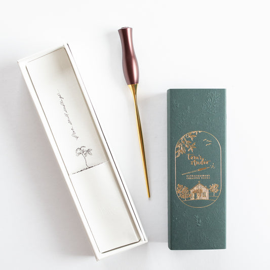 Tom's Studio Bloom Calligraphy Pen Straight Mulberry