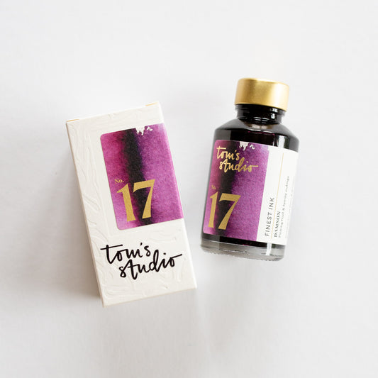Tom's Studio Fountain Pen Ink 17 Damson