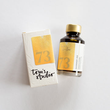 Tom's Studio Fountain Pen Ink 73 Gold Lustre (Shimmer)