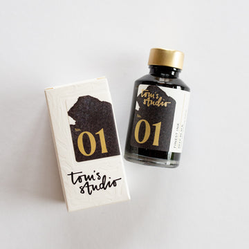 Tom's Studio Fountain Pen Ink 01 Deep Black
