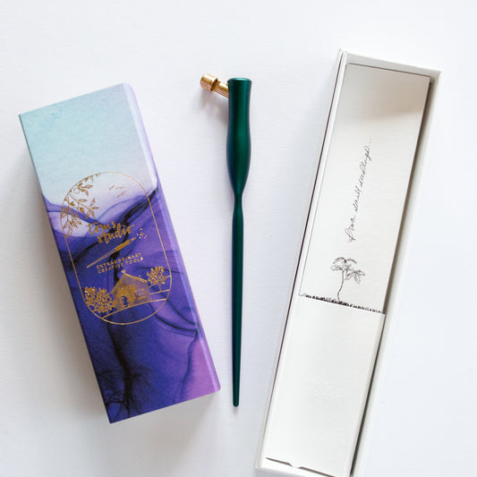 Tom's Studio Flourish Calligraphy Pen Oblique Ivy