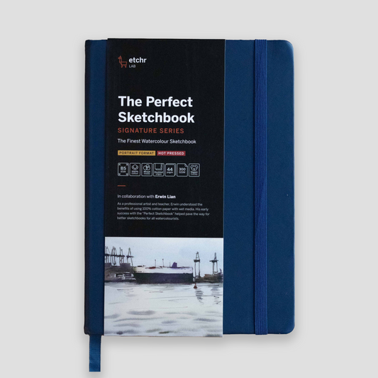 Etchr Sketchbook B5 Signature Series 300g Hot pressed