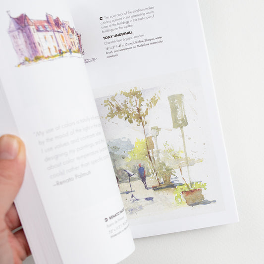 The Urban Sketching Handbook - Working with color by Shari Blaukopf