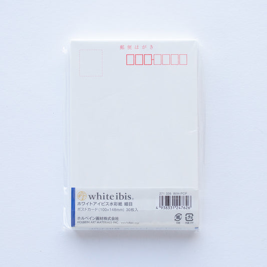 Holbein Watercolor Postcards White Ibis 30 Stuks A6 (hot pressed)