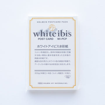 Holbein Postcard Pack White Ibis 30 Stuks A6 (cold pressed)