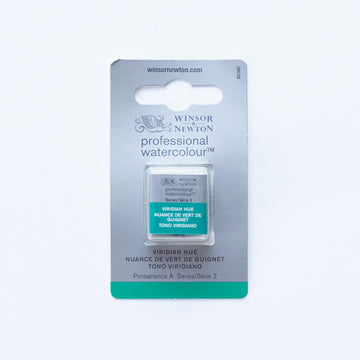 Winsor & Newton Professional Watercolour Halve nap Viridian Hue 2