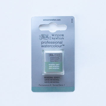 Winsor & Newton Professional Watercolour Halve nap Mineral Grey 1