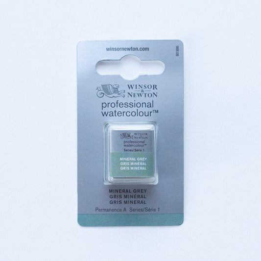 Winsor & Newton Professional Watercolour Halve nap Mineral Grey 1