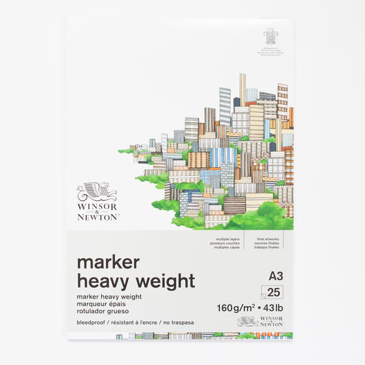 Marker Heavy Weight Winsor & Newton A3 160gr