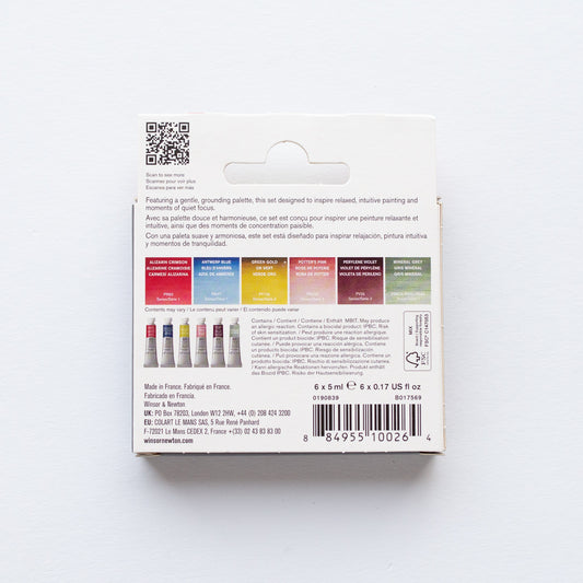 Winsor & Newton Professional Watercolour Set 6x5ml Mindful