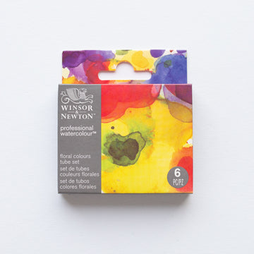 Winsor & Newton Professional Watercolour Set 6x5ml Floral