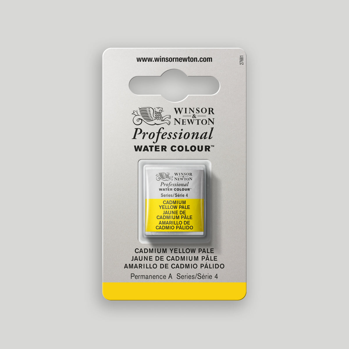Winsor &amp; Newton Professional Water Color halbe Näpfchen Cadmium Yellow Pale 4