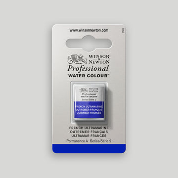 Winsor &amp; Newton Professional Water Color half pan French Ultramarine 2