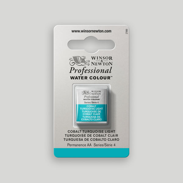 Cobalt Turquoise LIght Winsor & Newton half pan