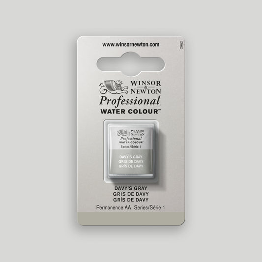 Winsor &amp; Newton Professional Water Color Halbpfanne Davys Grey 1