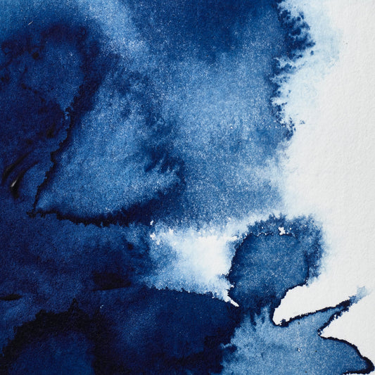 Winsor & Newton Professional Water Colour half pan Prussian Blue 1