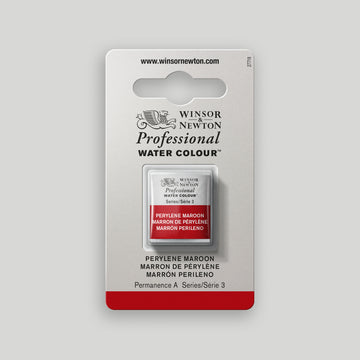 Winsor &amp; Newton Professional Water Color halbe Näpfchen Perylene Maroon 3