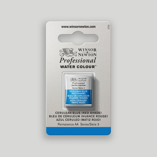 Winsor &amp; Newton Professional Water Color halbe Näpfchen Cerulean Blue (roter Farbton) 3