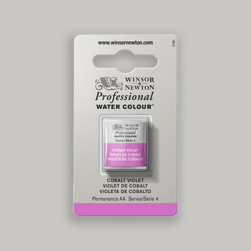 Winsor &amp; Newton Professionelle Wasserfarbe, halbe Näpfchen, Kobaltviolett 4