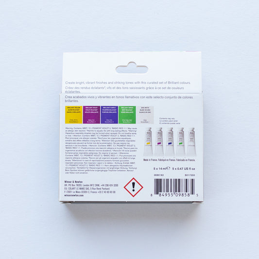Winsor & Newton Designers Gouache Set Brilliant Set 5x14ml