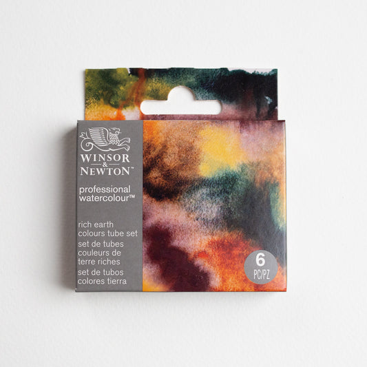 Winsor & Newton Professional set 6 x 5ml Rich Earth