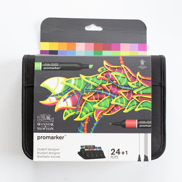 Winsor & Newton Promarker Set 24+1 Student Designer
