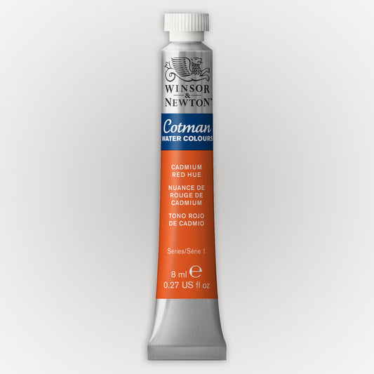 Winsor & Newton Cotman 8ml Cadmium Red Hue