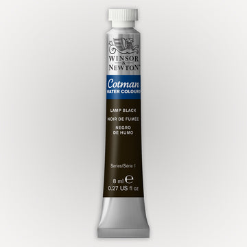 Winsor & Newton Cotman 8ml Lamp Black