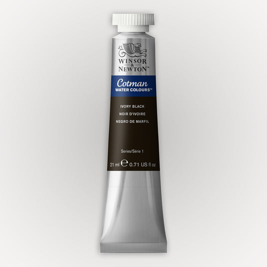 Winsor & Newton Cotman 21ml Ivory Black