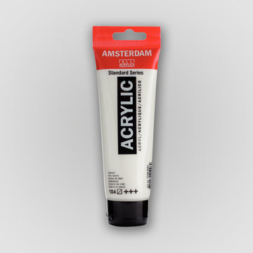 Amsterdam Acrylic paint 120 ml 104 Zinc white