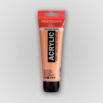 Amsterdam Acrylverf 224 Napelsgeel Rood 120ml