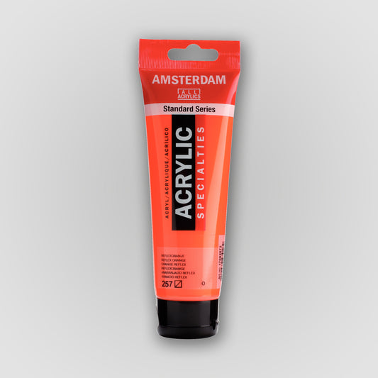 Amsterdam Acrylverf 257 Reflexoranje 120ml